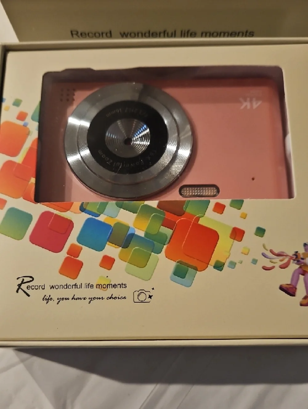 aycy Fashion CCD Camera - Beige Box